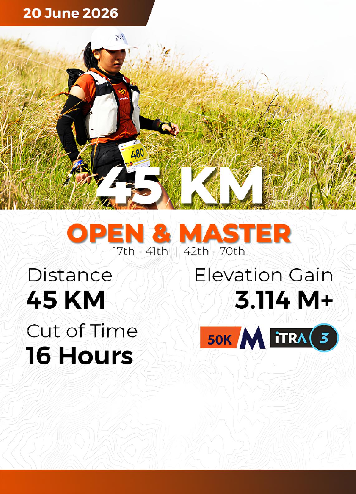 42 KM Open & Master